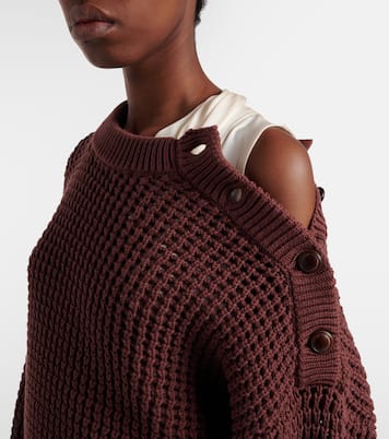 Cotton-blend sweater | Brunello Cucinelli