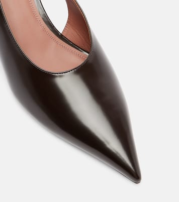 Nina leather slingback pumps | Paris Texas