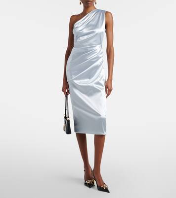 Satin midi dress | Dolce&Gabbana