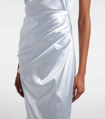 Satin midi dress | Dolce&Gabbana