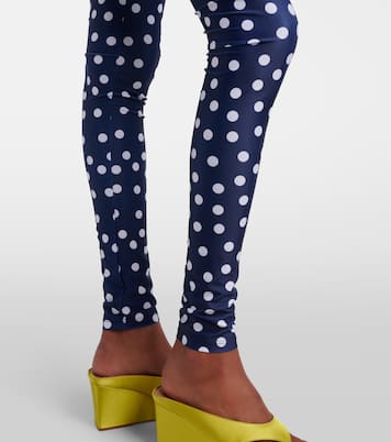 Legging en jersey à pois | Jean Paul Gaultier