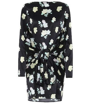 Judy floral stretch-silk minidress | BERNADETTE