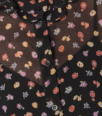 Bedruckte Bluse aus Chiffon | See By Chloé