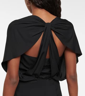 Midikleid aus Twill | Prada
