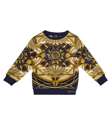 Sudadera de algodón con estampado | Balmain Kids