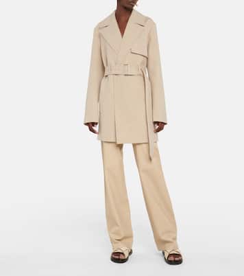Chasy belted wool twill jacket | Joseph