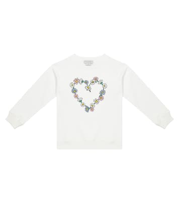 Bedrucktes Sweatshirt aus Baumwolle | Stella McCartney Kids