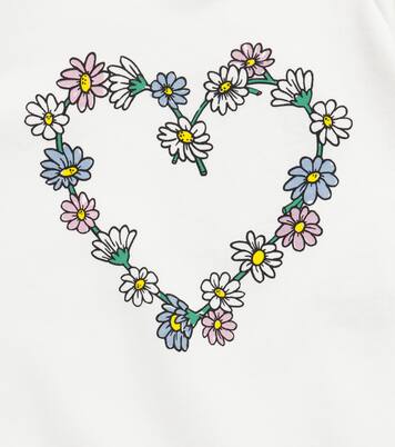 Bedrucktes Sweatshirt aus Baumwolle | Stella McCartney Kids