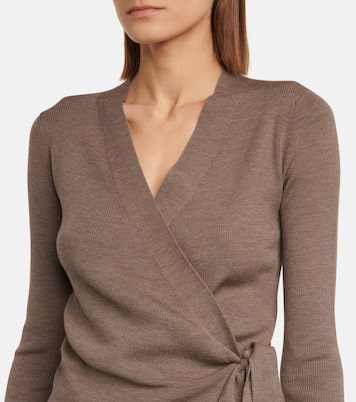 Cardigan aus Schurwolle | Jardin des Orangers