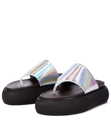 Selene leather thong sandals | The Attico