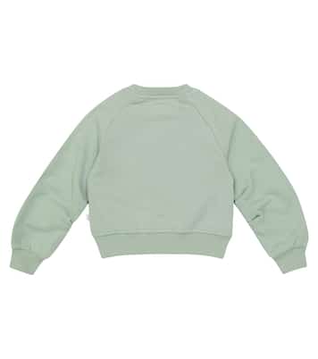 Printed cotton sweatshirt | Il Gufo