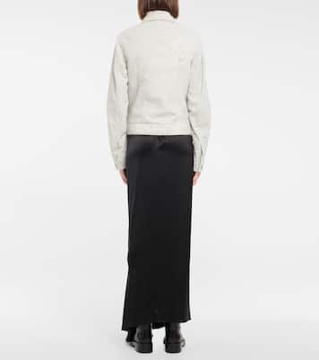 Jacke Anne aus Veloursleder | Ann Demeulemeester