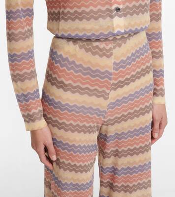 Pantalon ample Zuri en coton mélangé | SIR