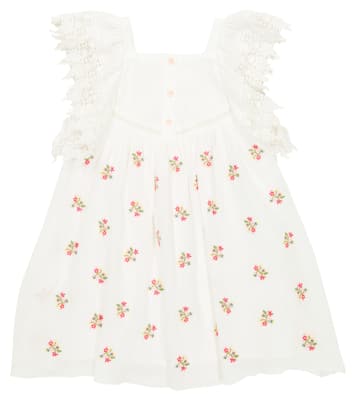 Besticktes Kleid Aguila aus Baumwolle | Louise Misha