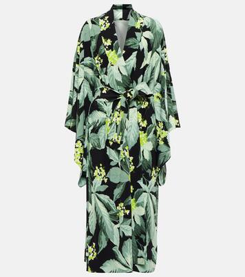 Printed robe | Norma Kamali