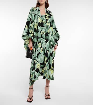 Printed robe | Norma Kamali