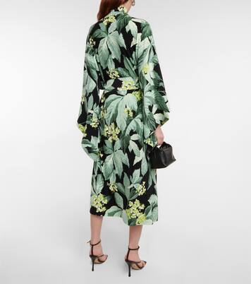 Printed robe | Norma Kamali