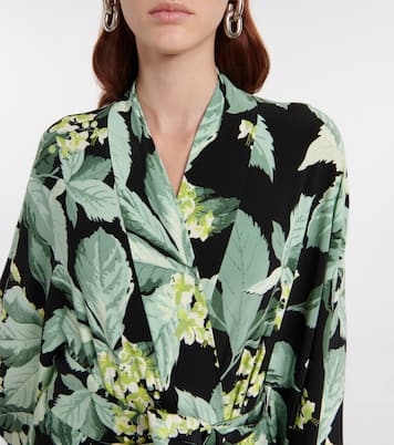 Printed robe | Norma Kamali