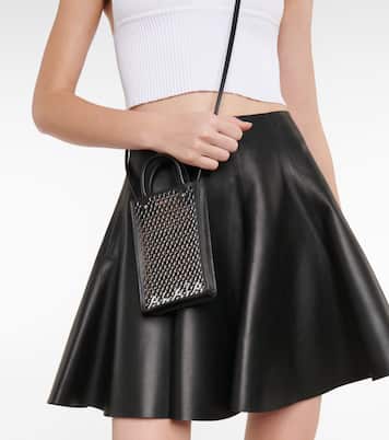 Pochette pour téléphone Garance en cuir | Alaïa