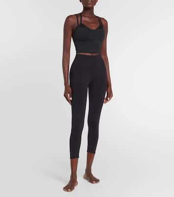Airbrush cropped leggings | Alo Yoga