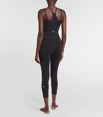 Airbrush cropped leggings | Alo Yoga