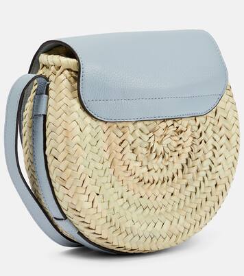 Borsa a tracolla Marcie Small in rafia | Chloé