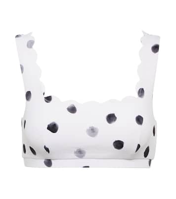 Top de bikini Palm Spring con lunares | Marysia