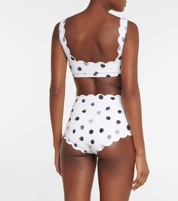 Top de bikini Palm Spring con lunares | Marysia