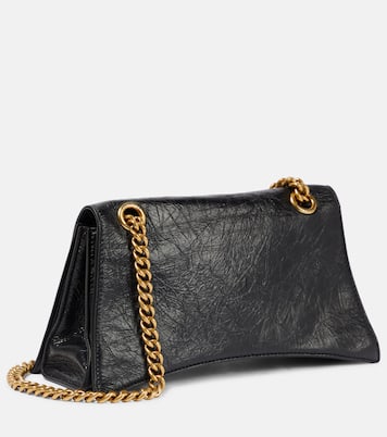 Schultertasche Crush Small aus Leder | Balenciaga