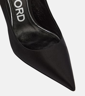 Salones T de satén con cristales | Tom Ford