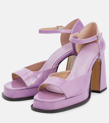Nova Marfa patent leather platform sandals | Souliers Martinez
