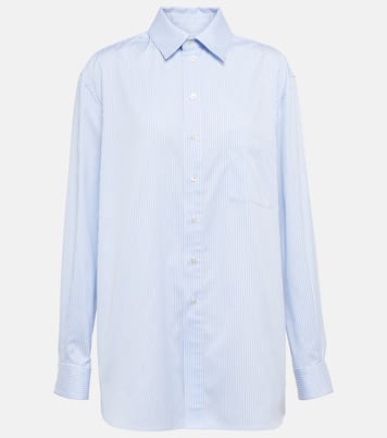 Camicia Cassandre in popeline di cotone | Saint Laurent