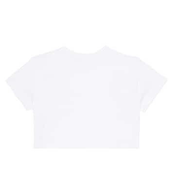 T-shirt in cotone con logo | Givenchy Kids
