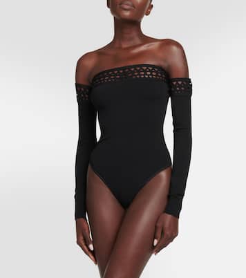 Body Vienne con scollo bardot | Alaïa