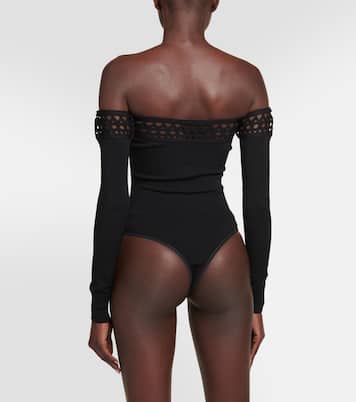 Body Vienne con scollo bardot | Alaïa