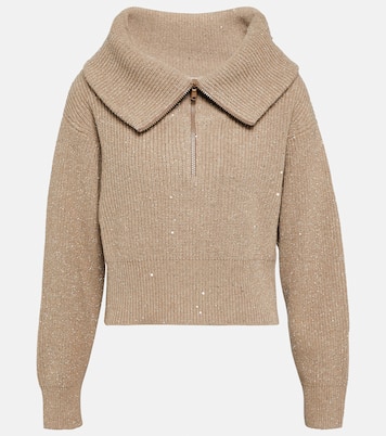 Cashmere and wool-blend sweater | Brunello Cucinelli