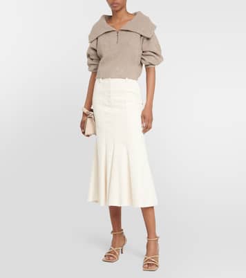Cashmere and wool-blend sweater | Brunello Cucinelli