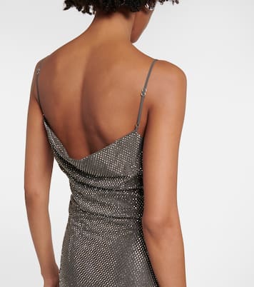Robe longue asymétrique à ornements | Stella McCartney