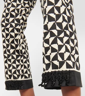 Pantaloni cropped Nereo con stampa | 'S Max Mara