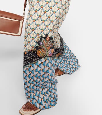 High-rise printed pants | Etro