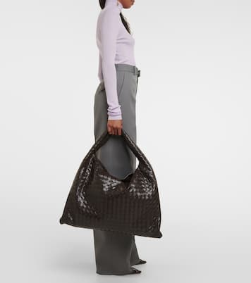 Hop Large leather tote bag | Bottega Veneta