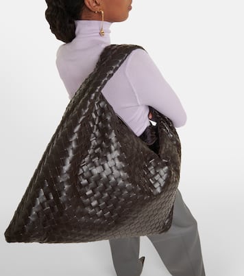 Hop Large leather tote bag | Bottega Veneta