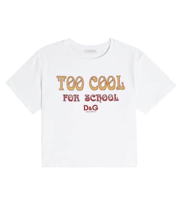 T-Shirt aus Baumwoll-Jersey | Dolce&Gabbana Kids