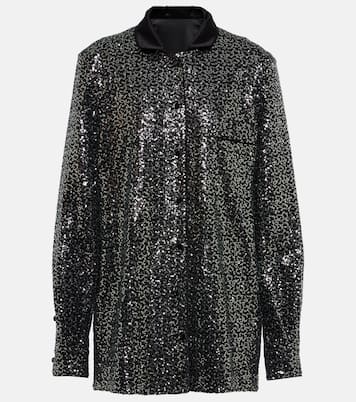 Hemd mit Pailletten | Dolce&Gabbana