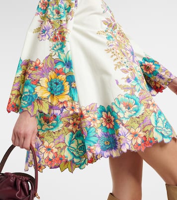 Vestido de popelín de algodón floral | Etro