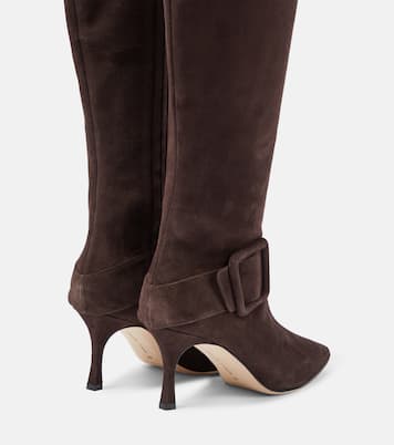 Stivali Bayhi Gala in suede | Manolo Blahnik