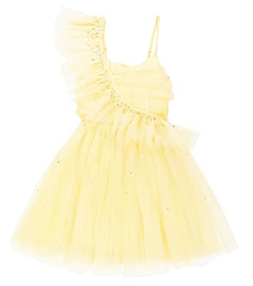 Verziertes Kleid Frottage aus Tüll | Tutu Du Monde