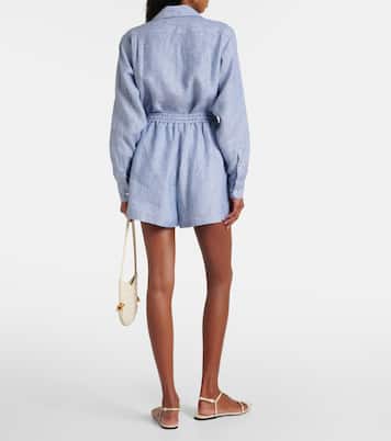 Bermuda-Shorts Perth aus Leinen | Loro Piana