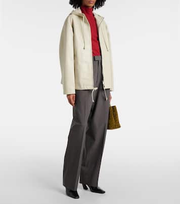 Oversize-Lederjacke | Bottega Veneta