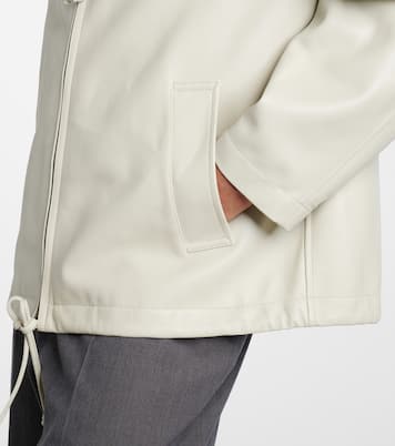 Oversize-Lederjacke | Bottega Veneta